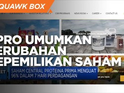 Market Bites: CPRO Umumkan Perubahan Kepemilikan Saham