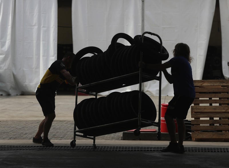 Mandalika International Circuit is seen in Mandalika, Lombok Island, Indonesia, Thursday, Nov. 18, 2021. The newly-built circuit is gearing up to host Superbike World Championship on Nov. 19-21. (AP Photo/Achmad Ibrahim)