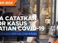 Rusia Catatkan Rekor Kasus Kematian Covid-19