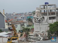 Begini Penampakan Gedung Sekolah SMAN di DKI yang Roboh