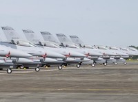Potret Jet Tempur Baru Taiwan dari AS buat Lawan China