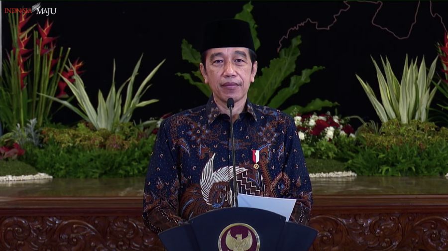Tangkapan Layar Sekertariat Presiden