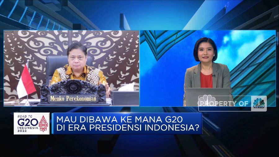 Airlangga Hartarto & Arah G20 di Era Presidensi Indonesia (CNBC Indonesia TV)