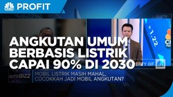 Ambisi RI, Angkutan Umum Berbasis Listrik Capai 90% di 2030