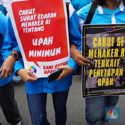 Pemerintah Tetapkan Upah Naik Maksimum 10%, Buruh Happy!