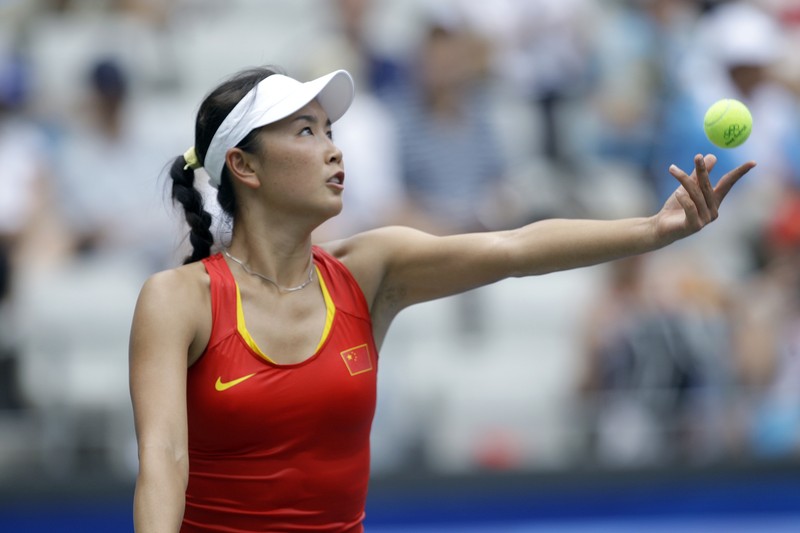 Petenis dari China Peng Shuai Petenis dari China Peng Shuai (Tangkapan Layar via Twitter @serenawilliams)