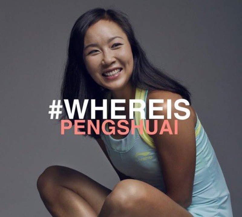Petenis dari China Peng Shuai Petenis dari China Peng Shuai (Tangkapan Layar via Twitter @serenawilliams)