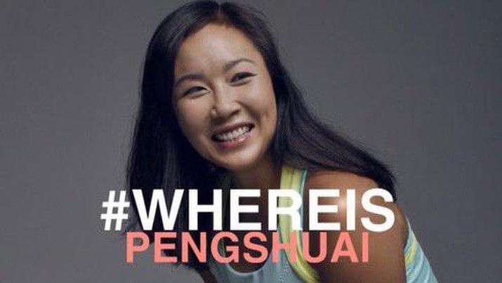 Petenis dari China Peng Shuai Petenis dari China Peng Shuai (Tangkapan Layar via Twitter @serenawilliams)