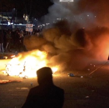 Mencekam! Begini Suasana Saat Demo Tolak Lockdown di Belanda