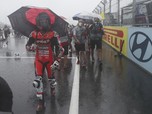 Hujan Badai Bikin Bubar Balapan Superbike di Mandalika