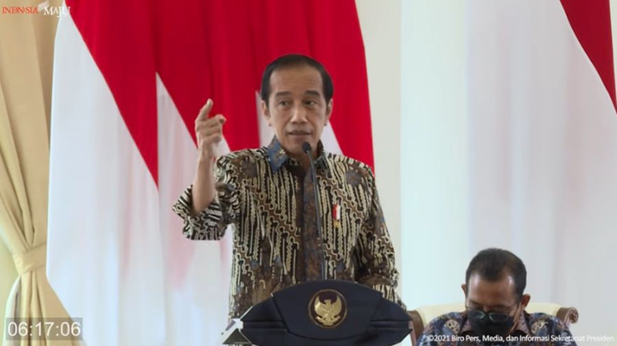 Pengarahan Presiden Jokowi kepada Komisaris dan Direksi Pertamina dan PLN