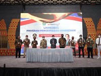 PTBA Luncurkan Program Pengentasan Kemiskinan di Muara Enim