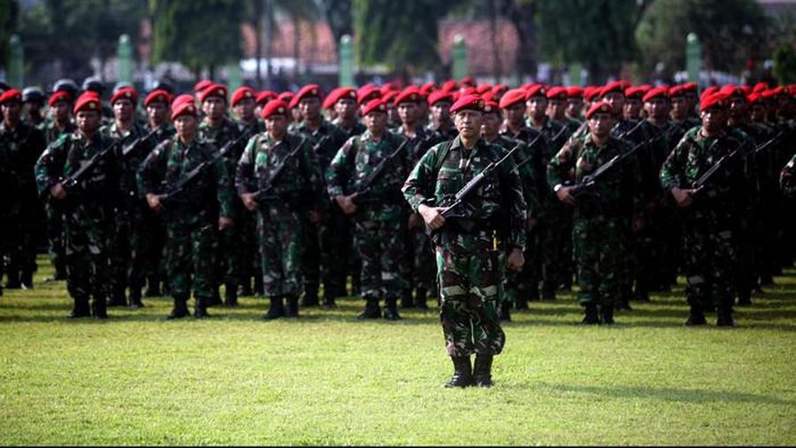 Ilustrasi Kopassus (Rachman Haryanto/detikcom)