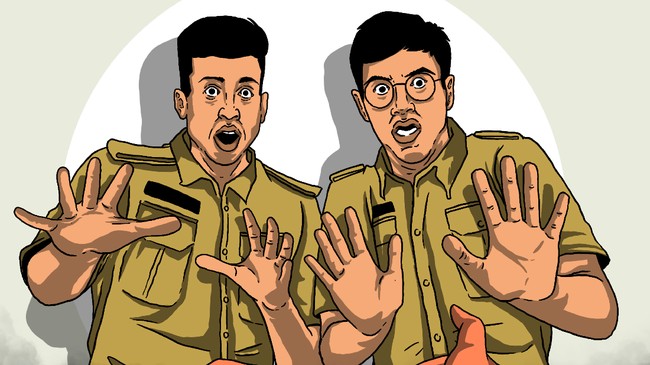 BKN Sanksi Pemprov Sulbar Pasca 95 Pejabat Nonjob Tiba-tiba!