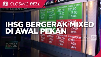 Market Focus: IHSG Bergerak Mixed di Awal Pekan