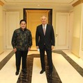 Erick Thohir Temui Tony Blair, Bahas Ibu Kota Baru RI?