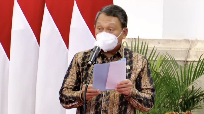 Menteri ESDM Arifin Tasrif Menteri ESDM Arifin Tasrif (Tangkapan Layar via Youtube meti ires)