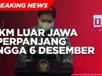 PPKM Luar Jawa Diperpanjang Hingga 6 Desember