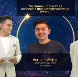 CTO Tokopedia Terima Penghargaan dari Pemerintah Australia