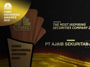 Ajaib Sekuritas Raih 'The Most Inspiring Securities Company'