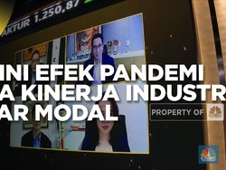 Begini Efek Pandemi Pada Kinerja Industri Pasar Modal