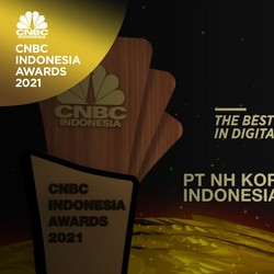 NH Korindo Raih Best Securities Company In Digital Strategy
