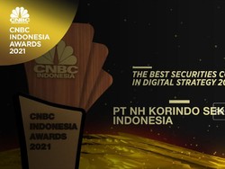 NH Korindo Raih The Best Securities In Digital Strategy 2021