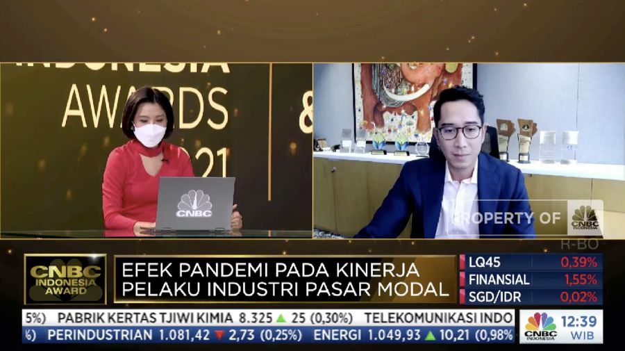 Presiden Direktur PT Mandiri Manajemen Investasi, Aliyahdin Saugi