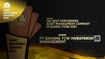 Bahana TCW Raih 'The Best Performing AM In Global Fund'