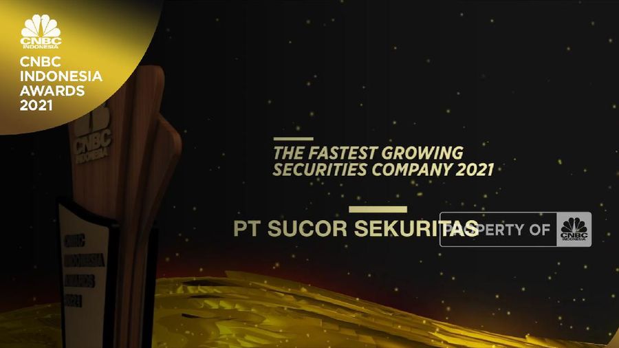Sucor Sekuritas Raih 'The Fastest Growing Securities Company 2021'