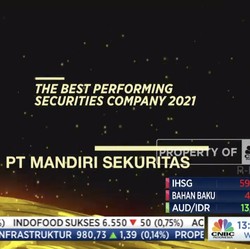 Mandiri Sekuritas Jadi The Best Performing Securities Company