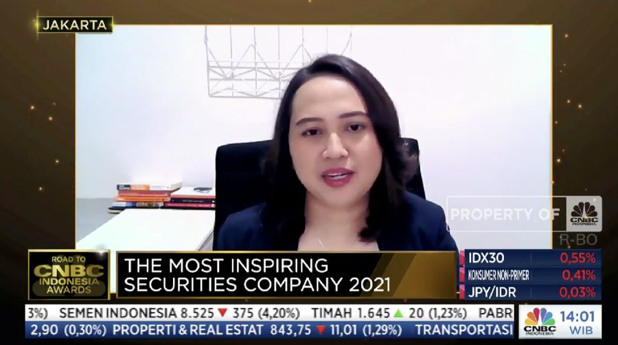 VP Of Marketing PT Ajaib Sekuritas Asia, Gladys Pratiwi