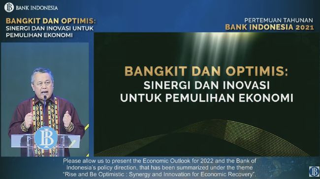 Simak Ramalan Terbaru Ekonomi RI Arah Kebijakan BI di  2022 