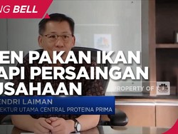Emiten Pakan Ikan Hadapi Persaingan Perusahaan Asal China