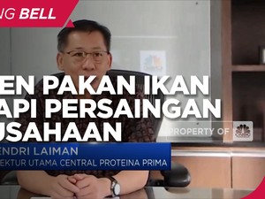 Emiten Pakan Ikan Hadapi Persaingan Perusahaan Asal China
