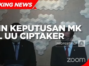 Menko Airlangga Jelaskan 3 Poin Keputusan MK Soal UU Ciptaker