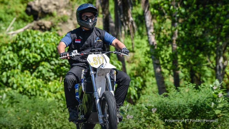 Motor listrik pindad MotoEV MotoEV (Dok. Pindad)
