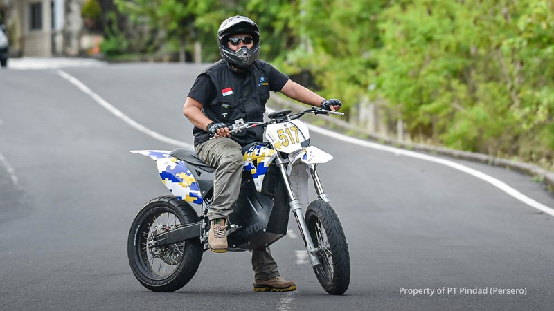Motor listrik pindad MotoEV MotoEV (Dok. Pindad)