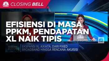 Efisiensi di Masa PPKM, Pendapatan XL Naik Tipis