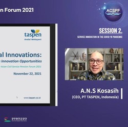 TASPEN Beberkan Pengelolaan Dana Pensiun ASN di Forum Asia
