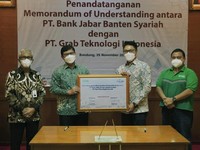Akselerasi digital, bjb syariah Gandeng Grab Indonesia