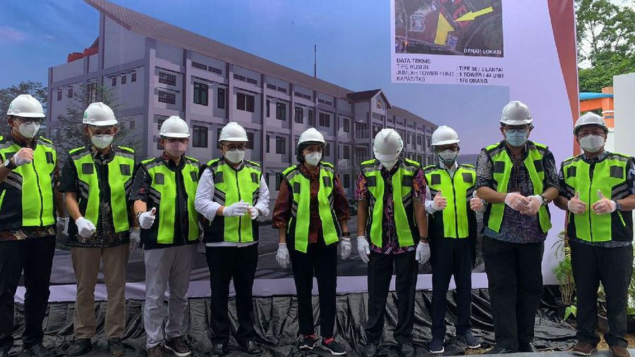 Pembangunan Rumah Susun Kemenkeu (Dok.Kementerian PUPR)