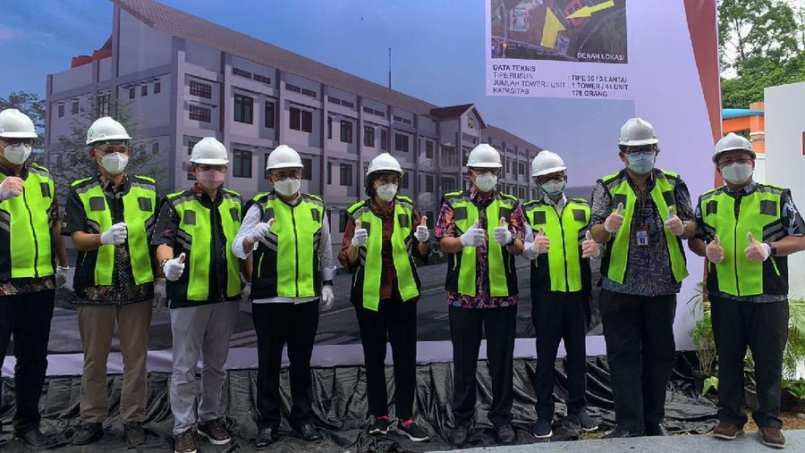 Pembangunan Rumah Susun Kemenkeu (Dok.Kementerian PUPR)