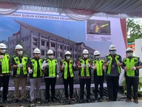 Terbang ke Jayapura, Sri Mulyani Dirikan Rusun Buat PNS