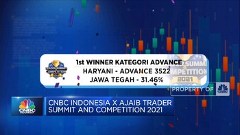 Ini Pemenang CNBC Indonesia X Ajaib Trader Summit Competition