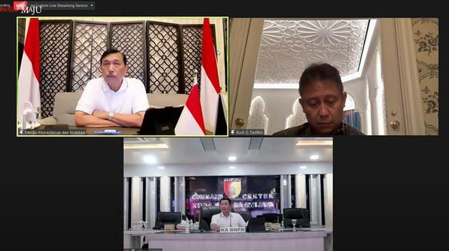 Konferensi Pers mengenai Respon Pemerintah Dalam Menghadapi Varian Omicron, 28 November 2021