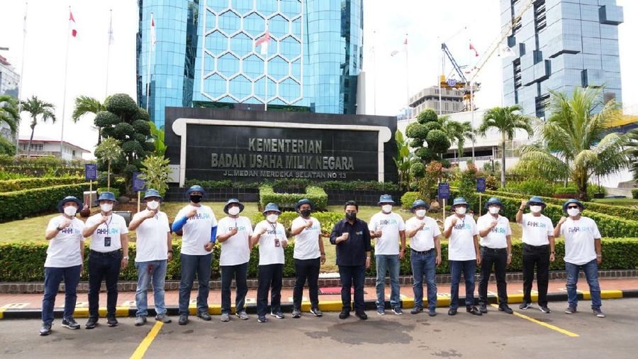 Kontribusi PT TASPEN (Persero) dalam Hari Menanam Pohon Indonesia 2021
