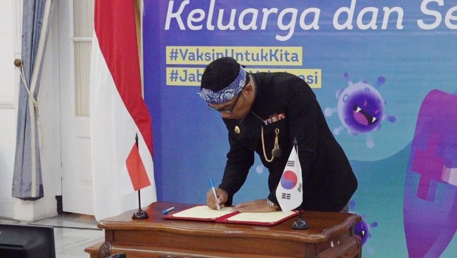 Pemerintah Daerah Provinsi Jawa Barat menjalin kerja sama dengan Provinsi Chungcheongnam, Korea Selatan.dok. pemprov jabar