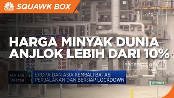 Gegara Omicron, Harga Minyak Dunia Anjlok Lebih dari 10%