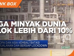 Gegara Omicron, Harga Minyak Dunia Anjlok Lebih dari 10%